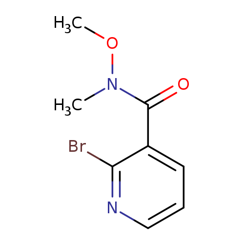 2-Bromo-N-methoxy-N-methylpyridine-3-carboxamide