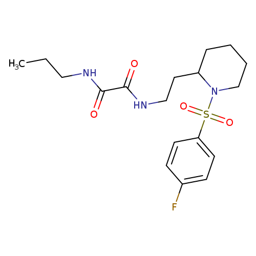 N'-{2-[1-(4-fluorobenzenesulfonyl)piperidin-2-yl]ethyl}-N-propylethanediamide