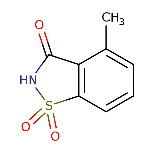 4-methyl-2,3-dihydro-1lambda6,2-benzothiazole-1,1,3-trione