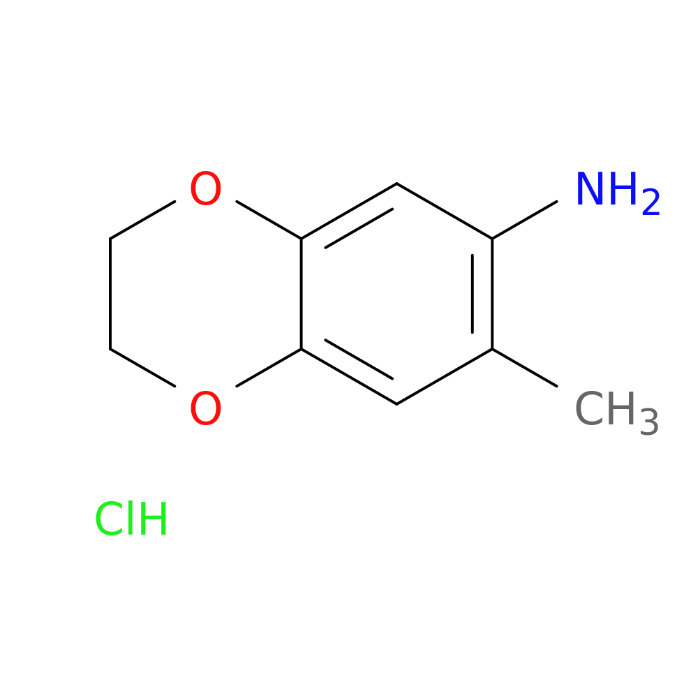 7-Methyl-2,3-dihydrobenzo[b][1,4]dioxin-6-amine hydrochloride