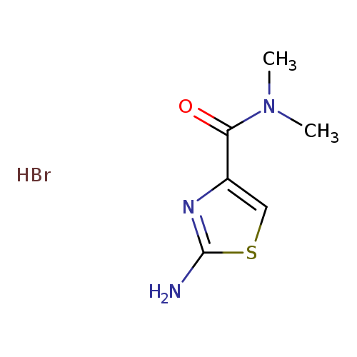 2-amino-N,N-dimethyl-1,3-thiazole-4-carboxamidehydrobromide