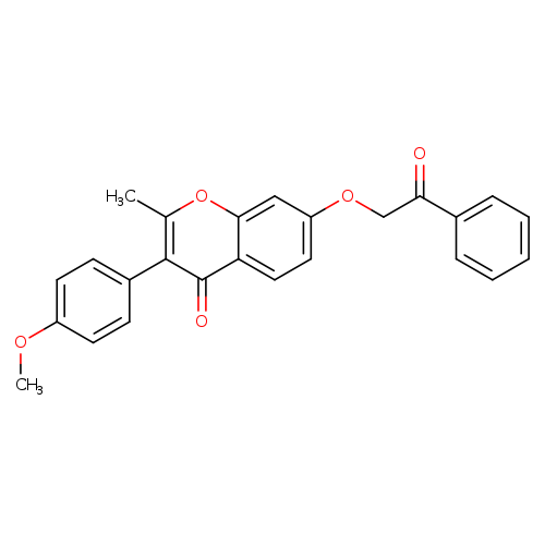 3-(4-methoxyphenyl)-2-methyl-7-(2-oxo-2-phenylethoxy)-4H-chromen-4-one