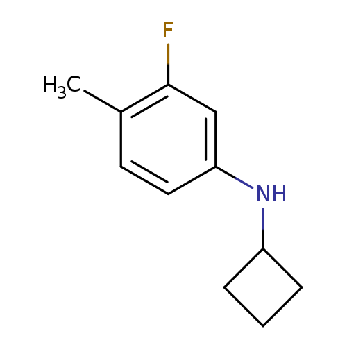 N-cyclobutyl-3-fluoro-4-methylaniline