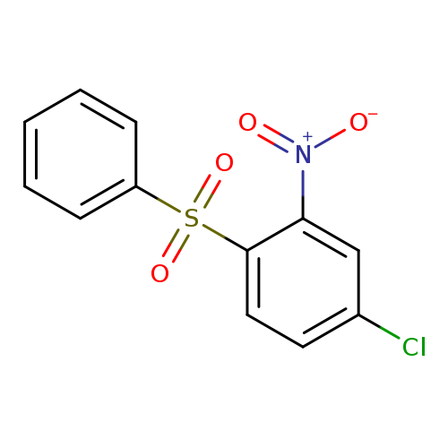 4-CHLORO-2-NITRO-1-(PHENYLSULFONYL)BENZENE