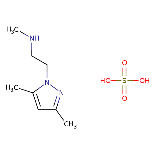 [2-(3,5-Dimethyl-1h-pyrazol-1-yl)ethyl]methylamine sulfate