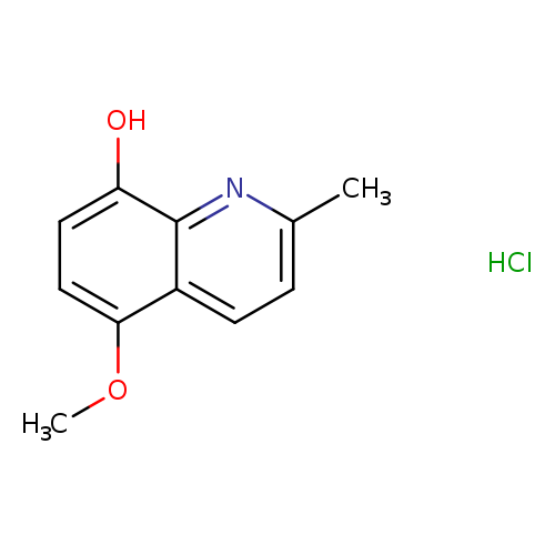 5-methoxy-2-methylquinolin-8-ol hydrochloride