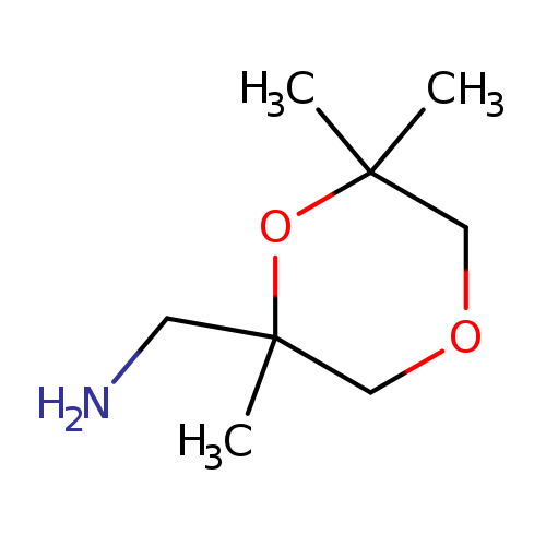 1-(2,6,6-trimethyl-1,4-dioxan-2-yl)methanamine