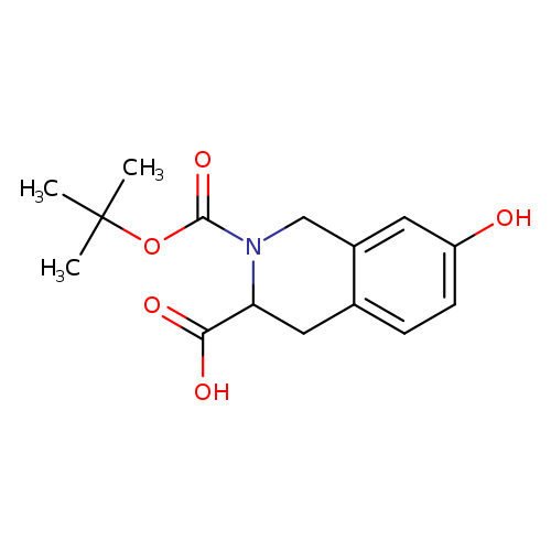2-(TERT-BUTOXYCARBONYL)-1,2,3,4-TETRAHYDRO-7-HYDROXYISOQUINOLINE-3-CARBOX+