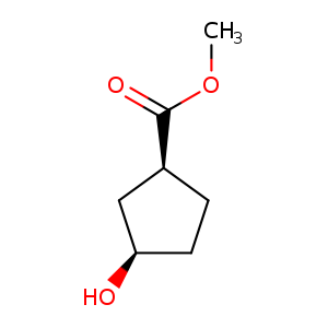 (cis)-3-Hydroxy-cyclopentanecarboxylic ac id Methyl ester