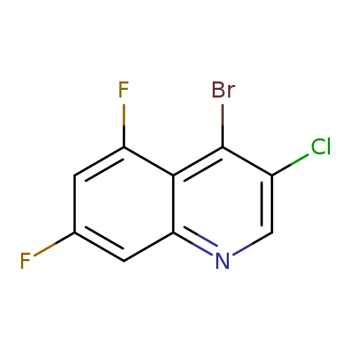 4-Bromo-3-chloro-5,7-difluoroquinoline