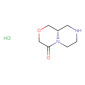 (9aS)-1,6,7,8,9,9a-hexahydropyrazino[2,1-c][1,4]oxazin-4-one;hydrochloride