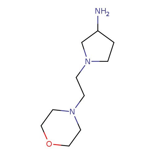 1-[2-(Morpholin-4-yl)ethyl]pyrrolidin-3-amine