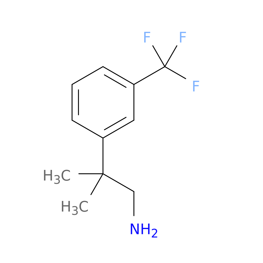 2-methyl-2-[3-(trifluoromethyl)phenyl]propan-1-amine