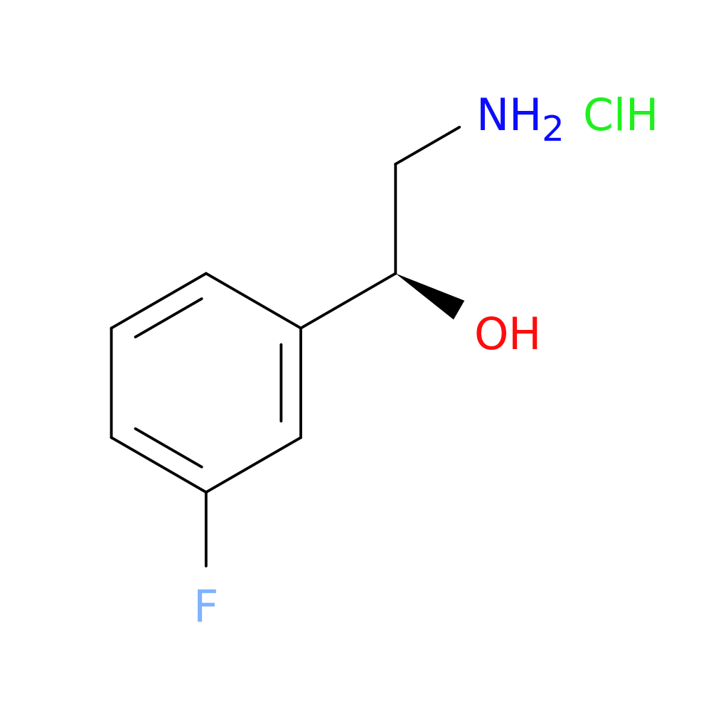 (1S)-2-amino-1-(3-fluorophenyl)ethan-1-ol hydrochloride