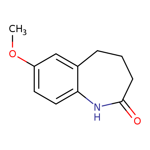 1,3,4,5-TETRAHYDRO-7-METHOXY-2H-1-BENZAZEPIN-2-ONE