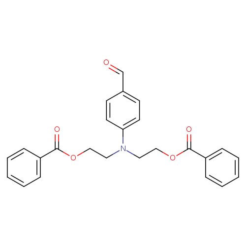 benzaldehyde, 4-[bis[2-(benzoyloxy)ethyl]amino]-