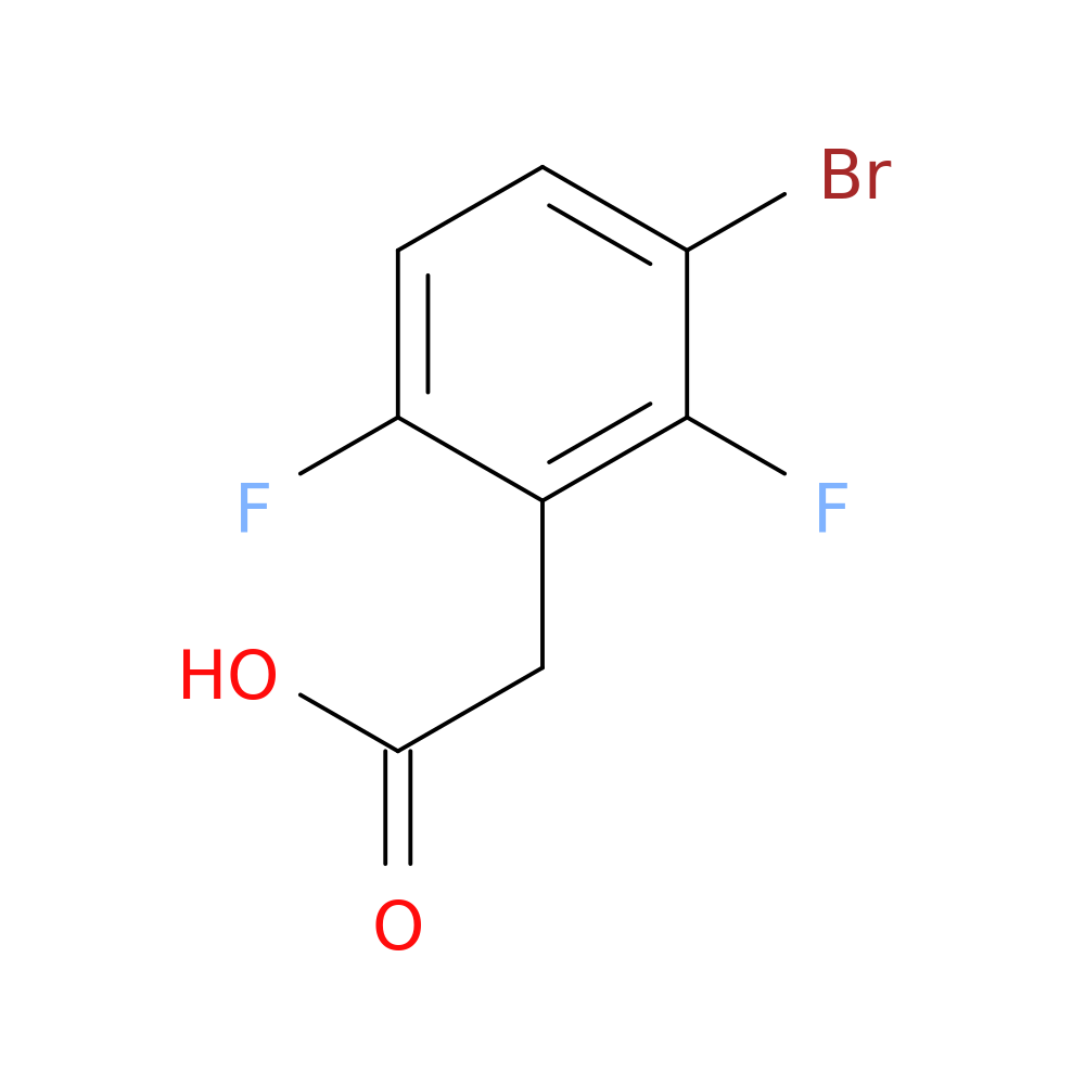 2-(3-Bromo-2,6-difluorophenyl)acetic acid