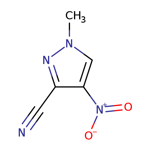 1-Methyl-4-nitro-1H-pyrazole-3-carbonitrile
