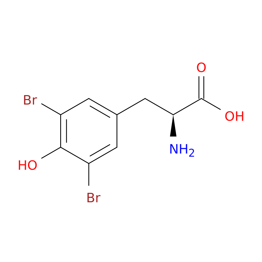 L-Tyrosine, 3,5-dibromo-