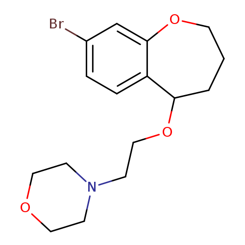 4-{2-[(8-bromo-2,3,4,5-tetrahydro-1-benzoxepin-5-yl)oxy]ethyl}morpholine