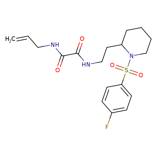 N'-{2-[1-(4-fluorobenzenesulfonyl)piperidin-2-yl]ethyl}-N-(prop-2-en-1-yl)ethanediamide