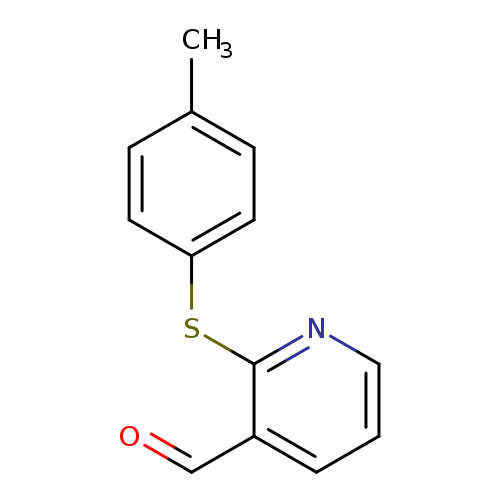 2-(p-Tolylthio)nicotinaldehyde