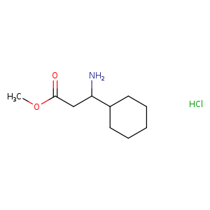 Methyl 3-amino-3-cyclohexylpropanoate hydrochloride