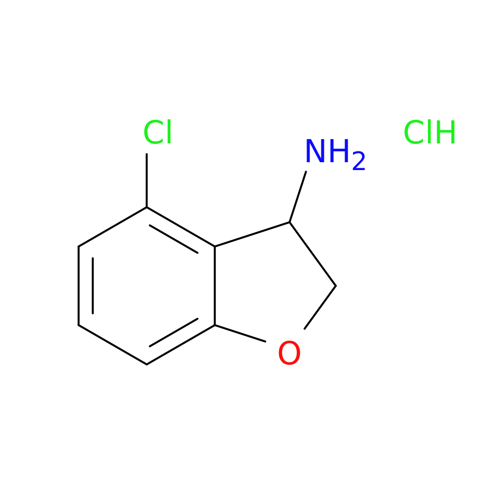 4-Chloro-2,3-dihydrobenzofuran-3-amine hydrochloride