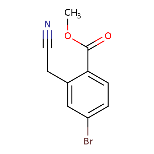 Methyl 4-bromo-2-(cyanomethyl)benzoate