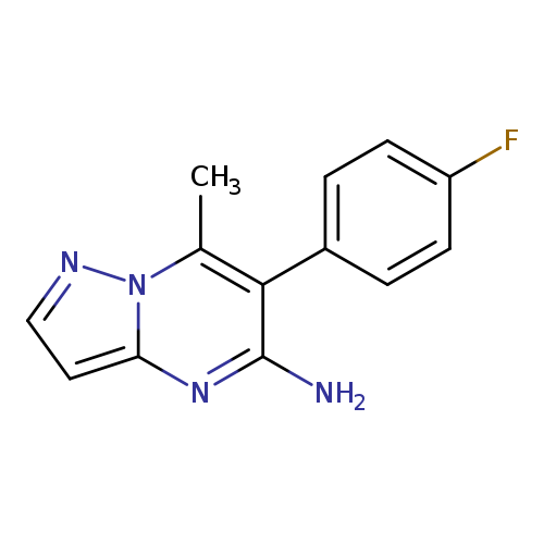 6-(4-Fluorophenyl)-7-methylpyrazolo[1,5-a]pyrimidin-5-amine