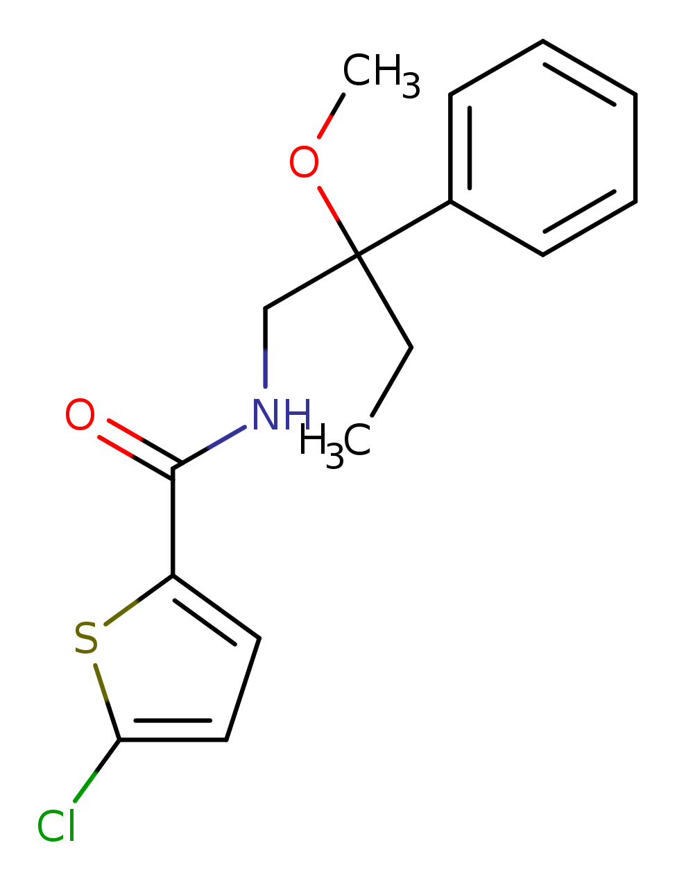5-chloro-N-(2-methoxy-2-phenylbutyl)thiophene-2-carboxamide