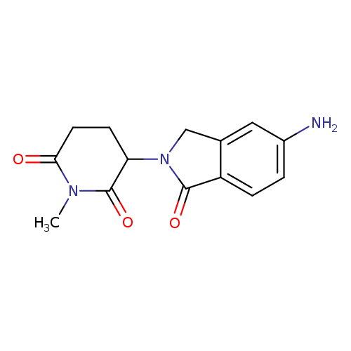 3-(5-amino-1-oxo-2,3-dihydro-1H-isoindol-2-yl)-1-methylpiperidine-2,6-dione