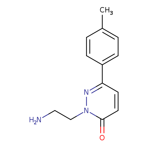 2-(2-aminoethyl)-6-(4-methylphenyl)-2,3-dihydropyridazin-3-one