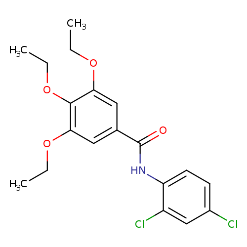 N-(2,4-dichlorophenyl)-3,4,5-triethoxybenzamide