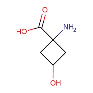 Cyclobutanecarboxylic acid, 1-amino-3-hydroxy-