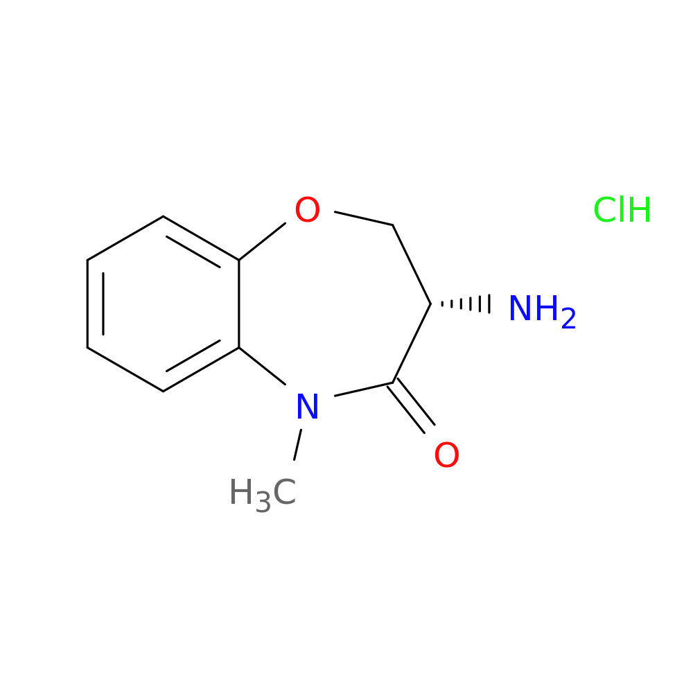 (S)-3-Amino-5-methyl-2,3-dihydrobenzo[b][1,4]oxazepin-4(5H)-one hydrochloride