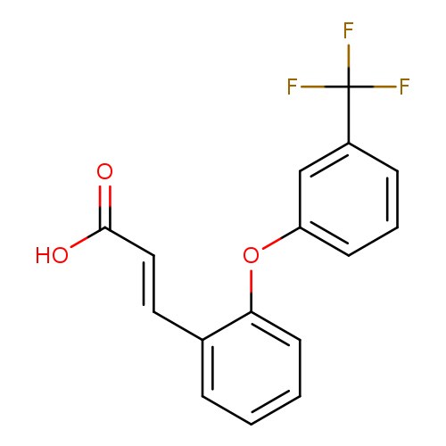 3-(2-[3-(Trifluoromethyl)phenoxy]phenyl)acrylic acid