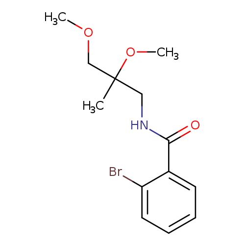 2-bromo-N-(2,3-dimethoxy-2-methylpropyl)benzamide