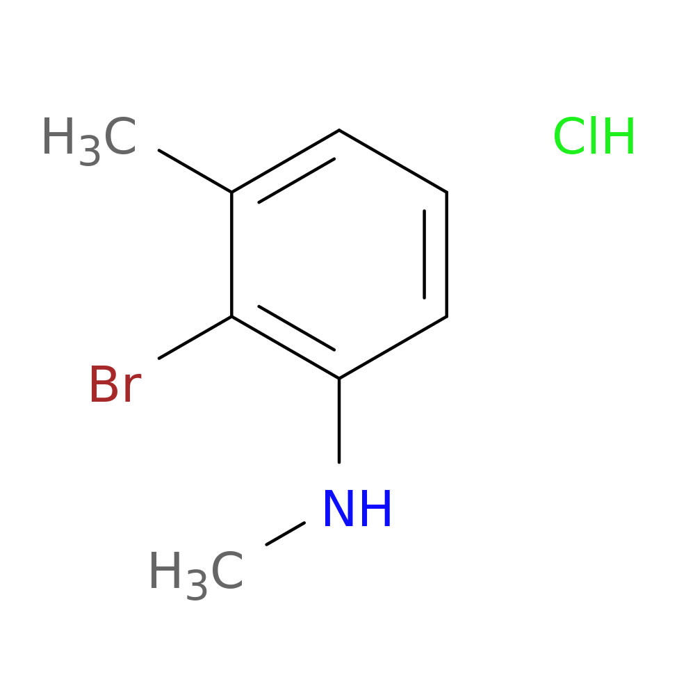 2-bromo-N,3-dimethylaniline hydrochloride