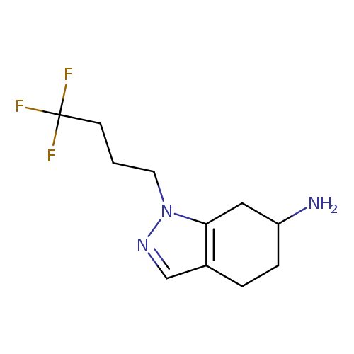 1-(4,4,4-trifluorobutyl)-4,5,6,7-tetrahydro-1H-indazol-6-amine