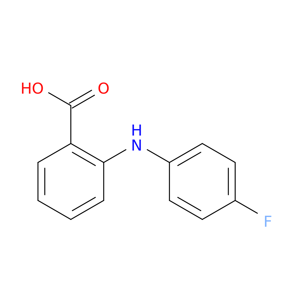 N-(4-Fluorophenyl)anthranilic acid
