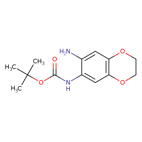 tert-butyl N-(7-amino-2,3-dihydro-1,4-benzodioxin-6-yl)carbamate