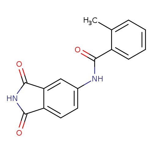 N-(1,3-dioxo-2,3-dihydro-1H-isoindol-5-yl)-2-methylbenzamide