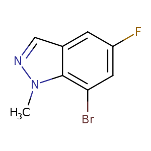 7-Bromo-5-fluoro-1-methyl-1H-indazole