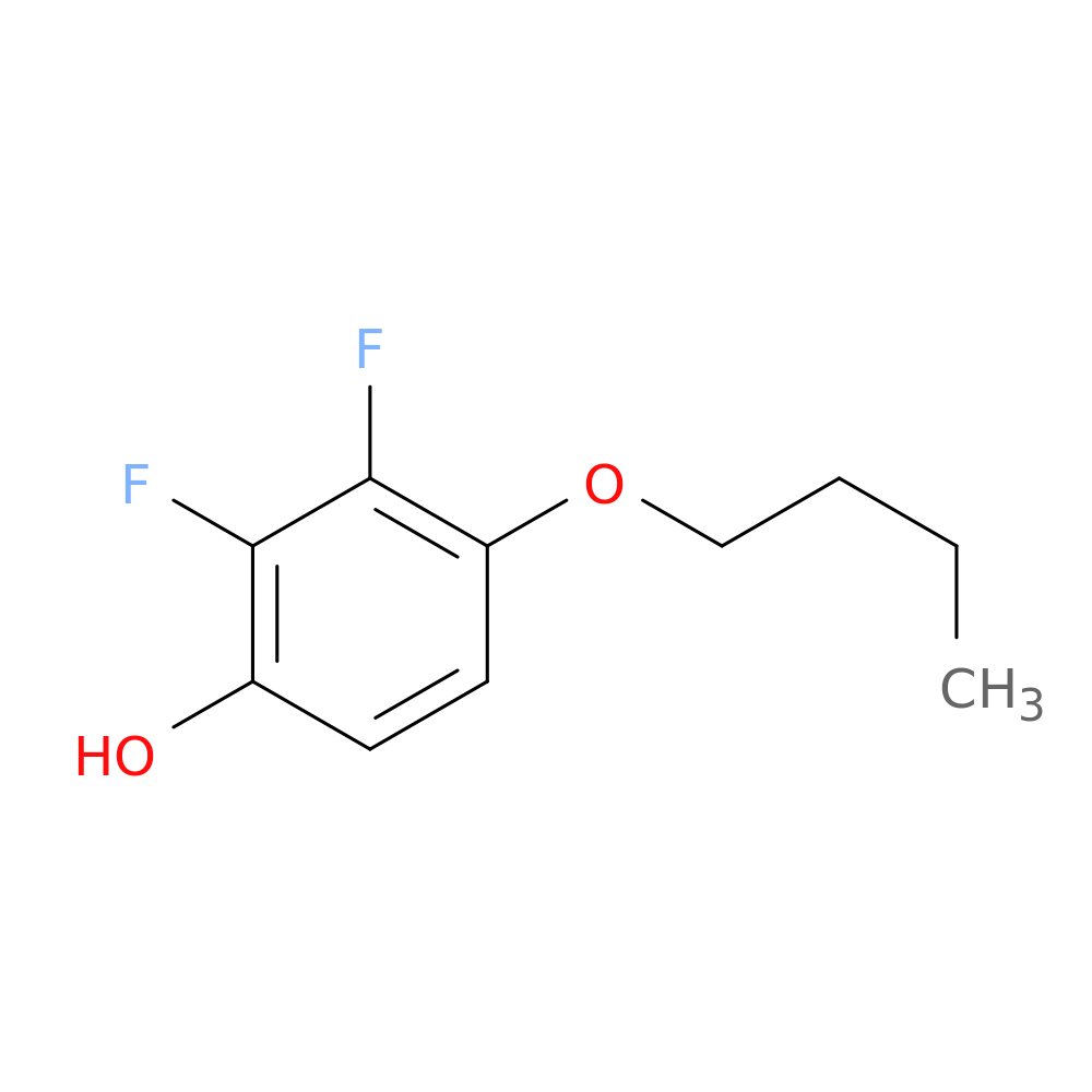 1-HYDROXY-4-BUTOXY-2,3-DIFLUOROBENZENE
