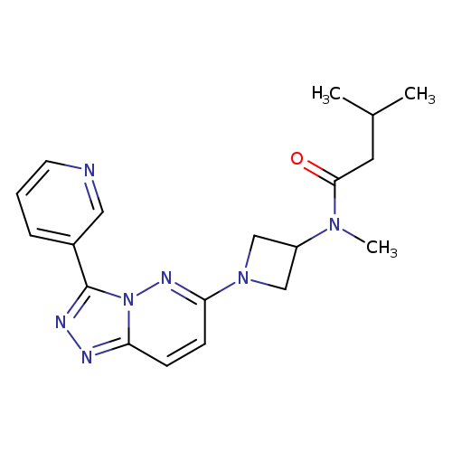 N,3-dimethyl-N-{1-[3-(pyridin-3-yl)-[1,2,4]triazolo[4,3-b]pyridazin-6-yl]azetidin-3-yl}butanamide