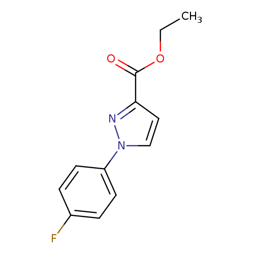 Ethyl 1-(4-fluorophenyl)-1H-pyrazole-3-carboxylate