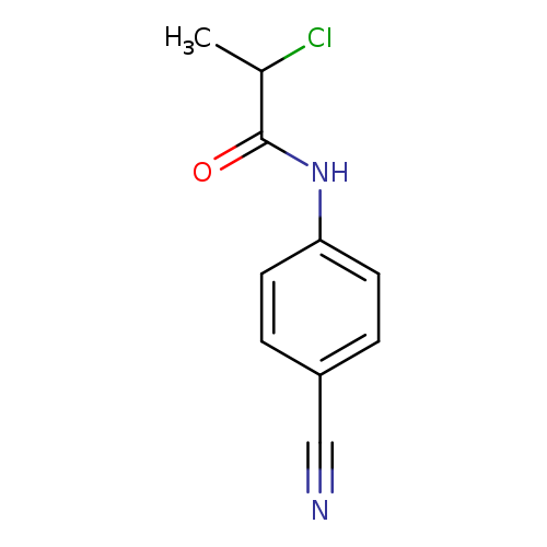 Propanamide, 2-chloro-N-(4-cyanophenyl)-