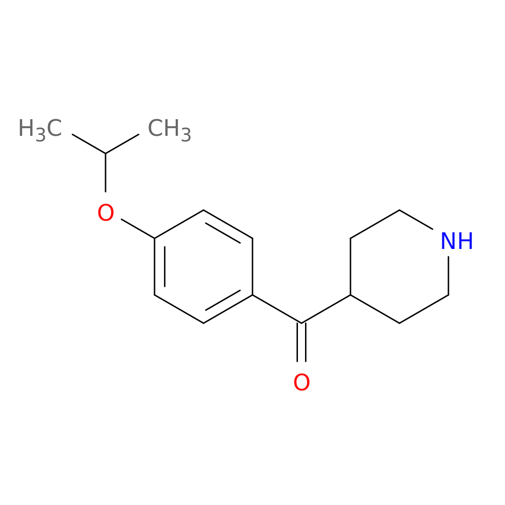 (4-Isopropoxyphenyl)(piperidin-4-yl)methanone