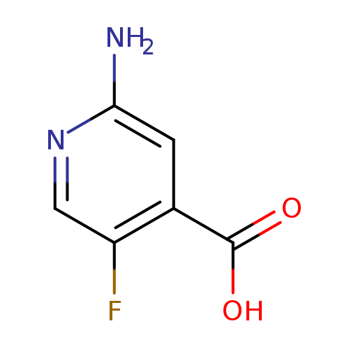 4-Pyridinecarboxylic acid, 2-amino-5-fluoro-